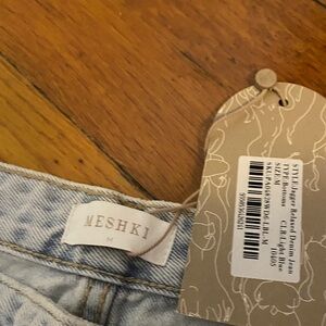 Meshki Light Blue Women's Jeggings